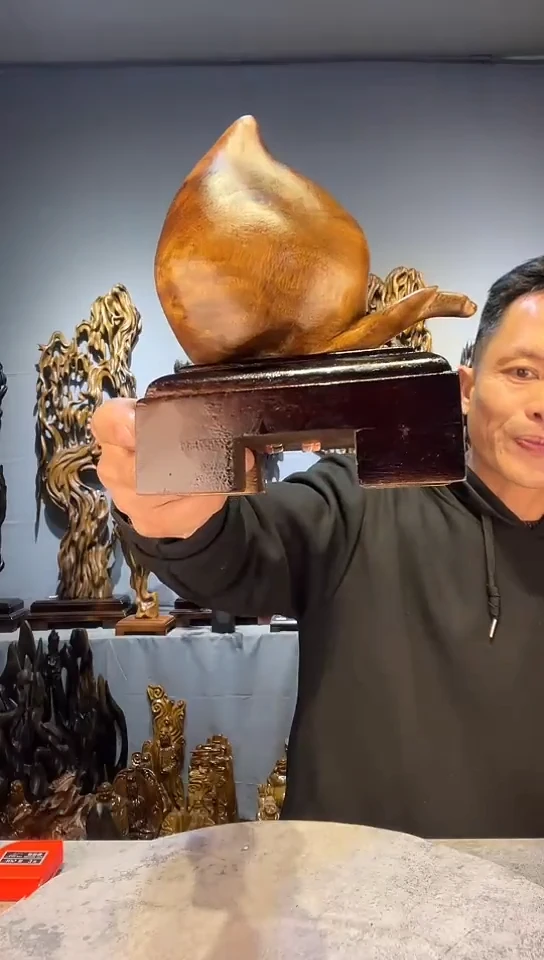 【闪购商品】金丝楠金丝楠小叶桢楠随行摆件4