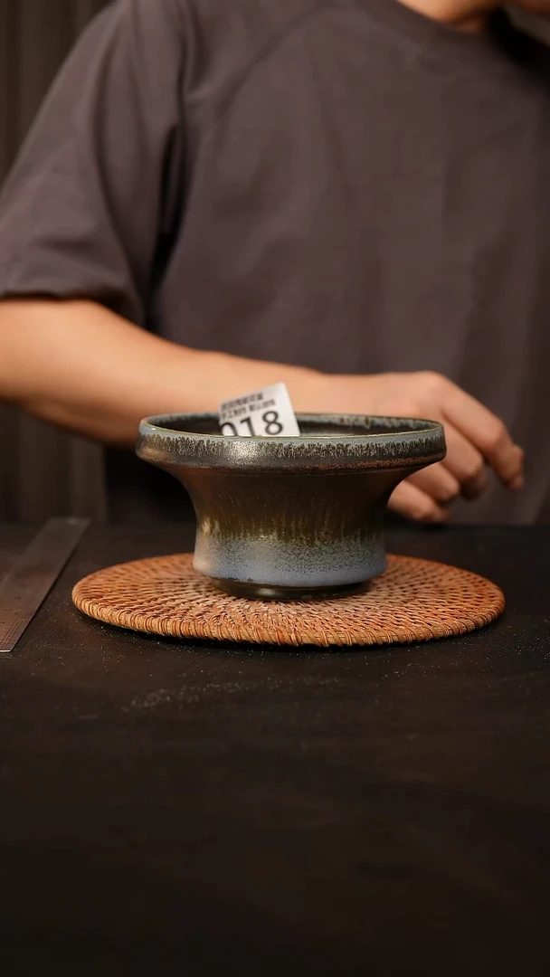 瓷片018内口径约13.5  外高约8