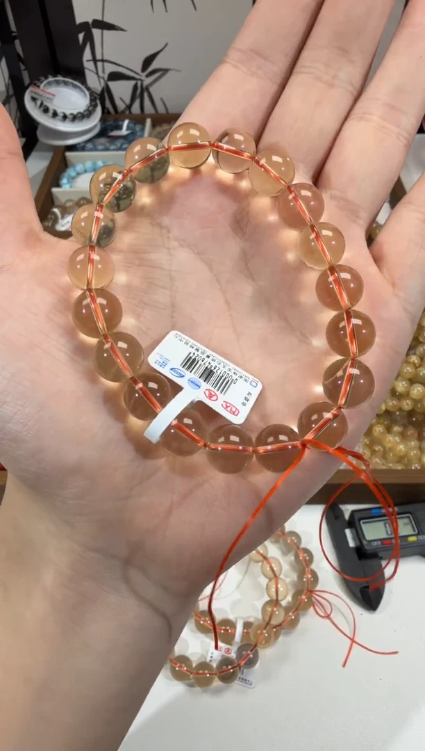 未镶嵌手串水晶SJ-63巴西黄水