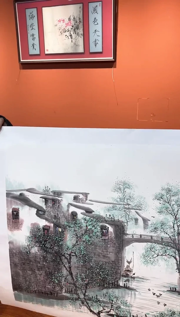 【闪购商品】国画周建真老师绘画作品16-45