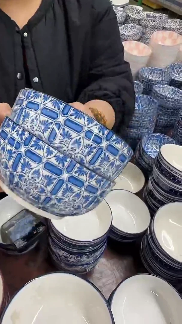 瓷微瑕链接20元包邮介意慎拍5.5寸2个