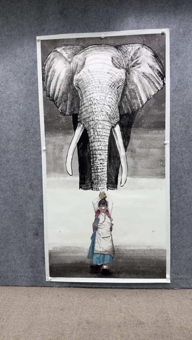 【闪购商品】国画pmb不二轩旗舰店国画LDS11