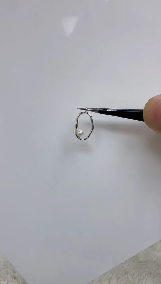 海水珍珠银S925镶嵌颈饰