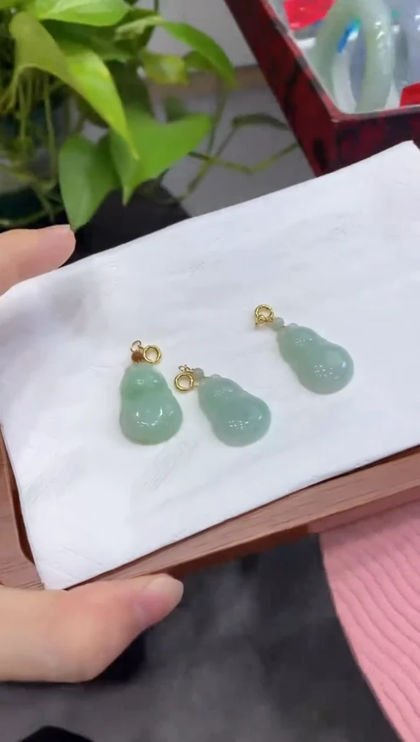 翡翠未镶嵌颈饰9255/多样性发货仅发其一