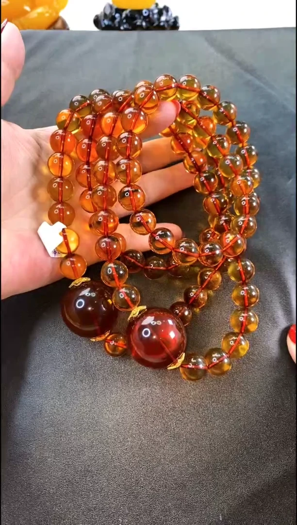 【闪购商品】琥珀颈饰未镶嵌项链