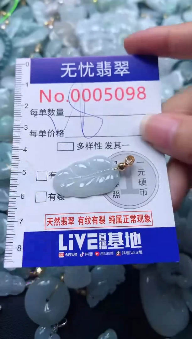 颈饰未镶嵌翡翠5098
