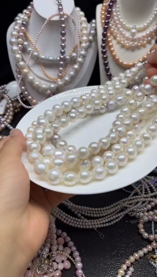 淡水珍珠未镶嵌颈饰多人
