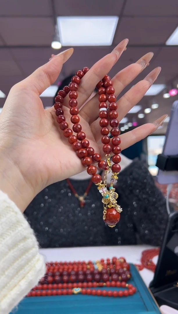 未镶嵌珠串南红玛瑙1.5-7mm（多样式发一）98525120298