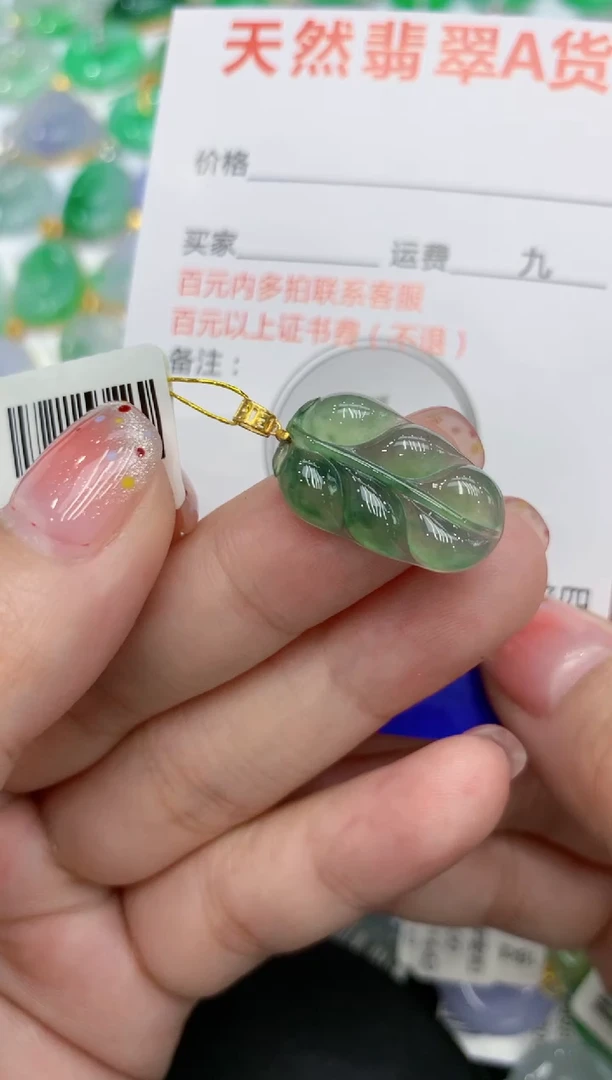 【闪购商品】翡翠颈饰18K金镶嵌111111111111