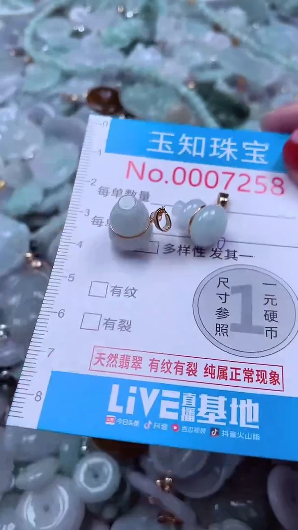 颈饰未镶嵌翡翠7258