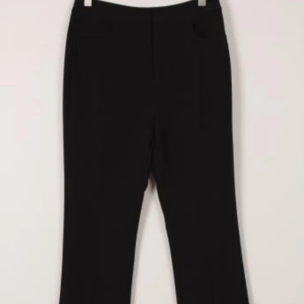 朵以2025年春季新款微喇裤休闲裤西装微喇裤39DC231132