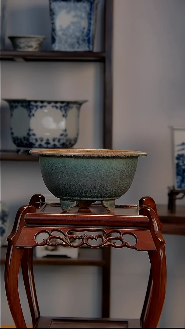 景德镇陶瓷手工花盆