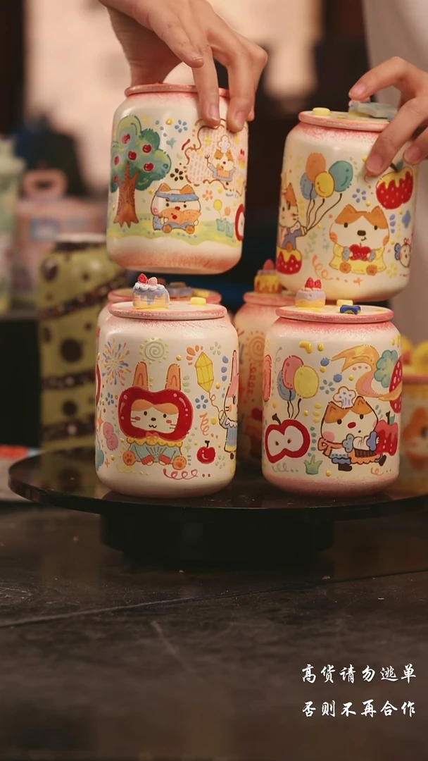 陶瓷随机一个粉色