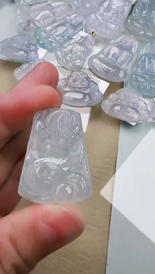 颈饰未镶嵌翡翠缅甸翡翠a货