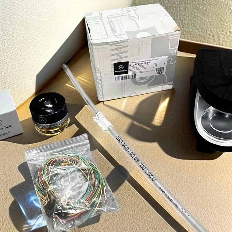 奔驰E300l 升级原厂香氛负离子 除异味 净化车内空气