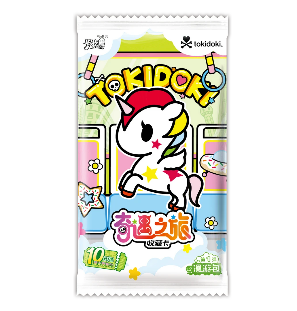 卡游【丢手绢】tokidoki奇遇之旅漫游包第1弹收藏 盲盒卡牌（代拆）