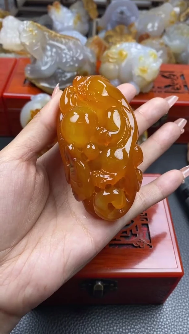 【闪购商品】玛瑙/玉髓手把未镶嵌00