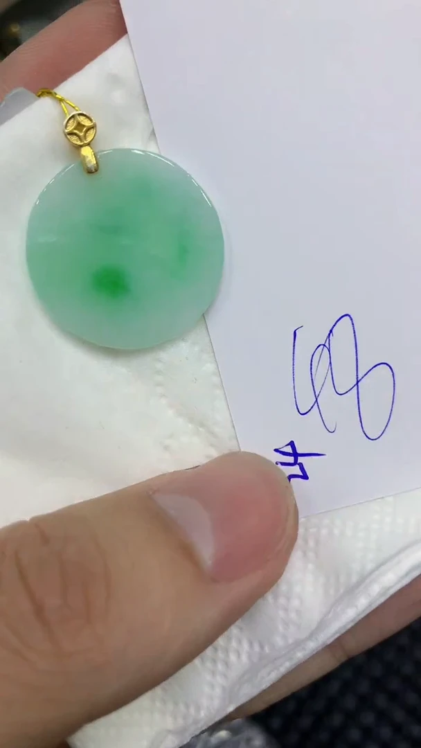 颈饰未镶嵌翡翠缅甸A货翡翠