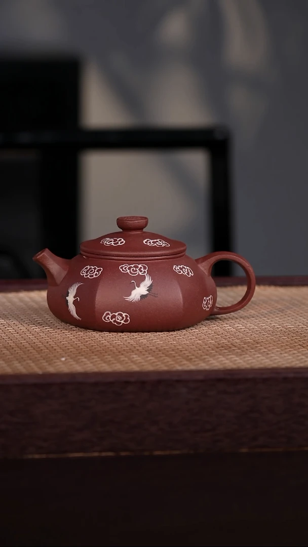 茶壶紫砂紫泥 280cc