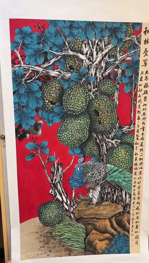 国画国画L 国画李庆友大易美术馆本人作品65