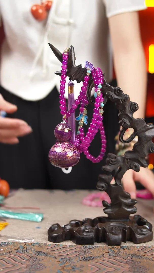 004小师妹专享价玖澄文创漆艺葫芦国风配饰葫芦系列