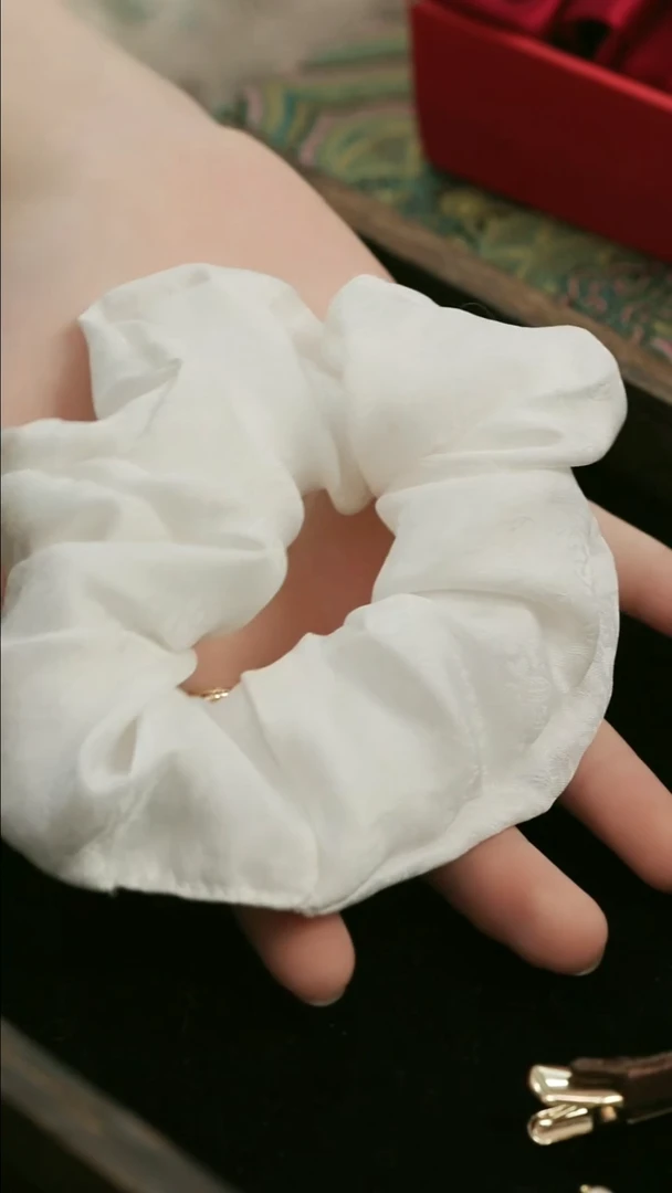 刺绣湘传礼提花发圈
