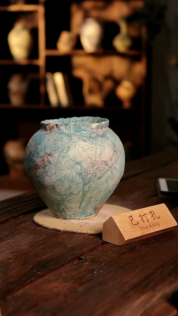 摆件31-491高度23口径14已打孔误差2