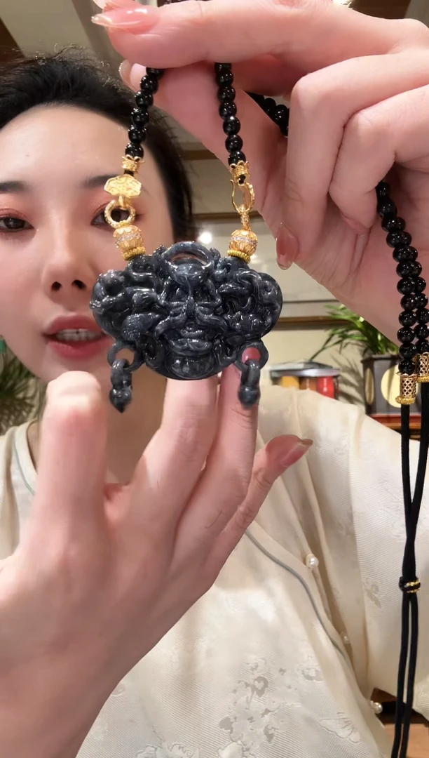 【闪购商品】翡翠颈饰未镶嵌国风