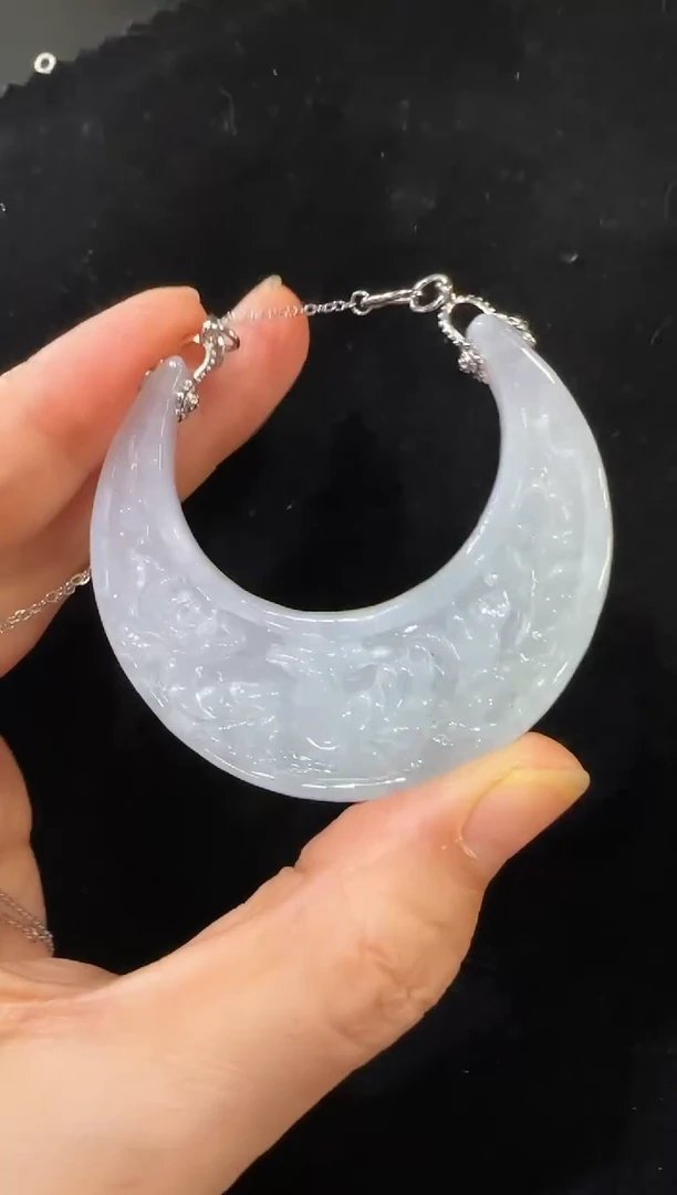 颈饰未镶嵌翡翠国风