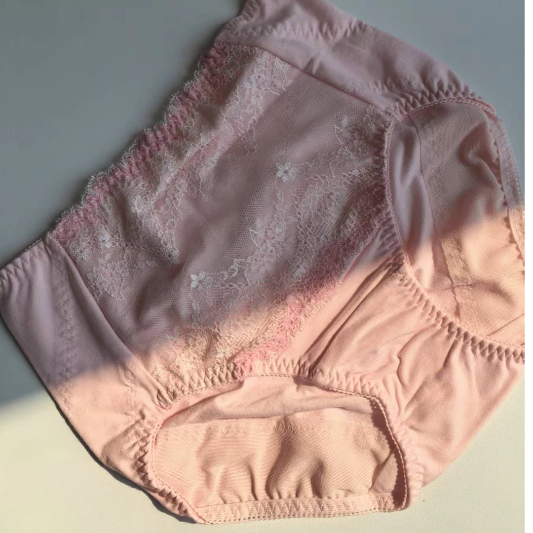 千家内裤日单棉舒适亲肤透气刺绣蕾丝