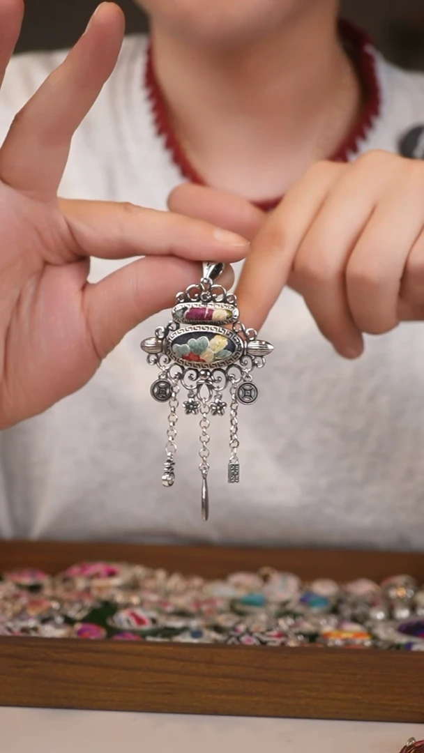 织绣052高吉文创     直播老绣