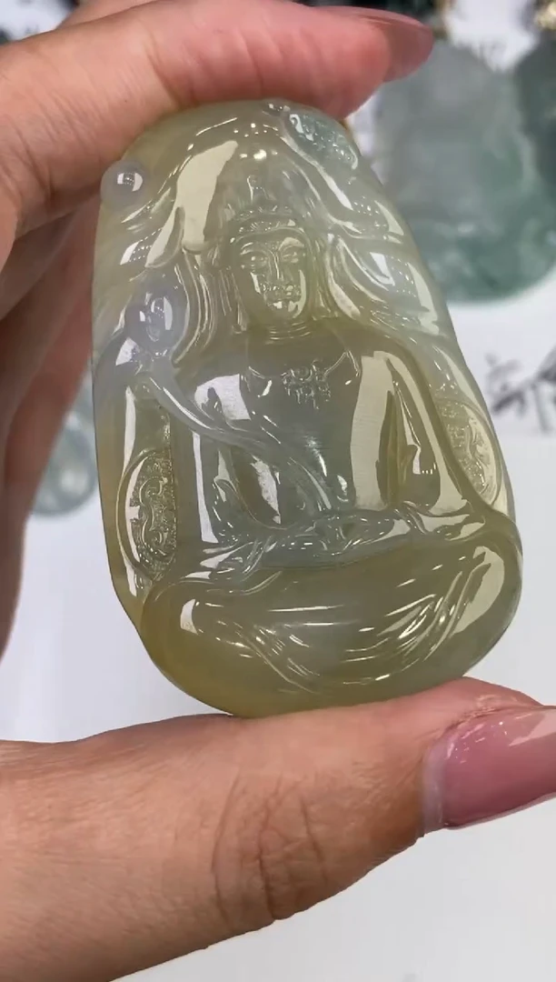 翡翠未镶嵌颈饰 2224307