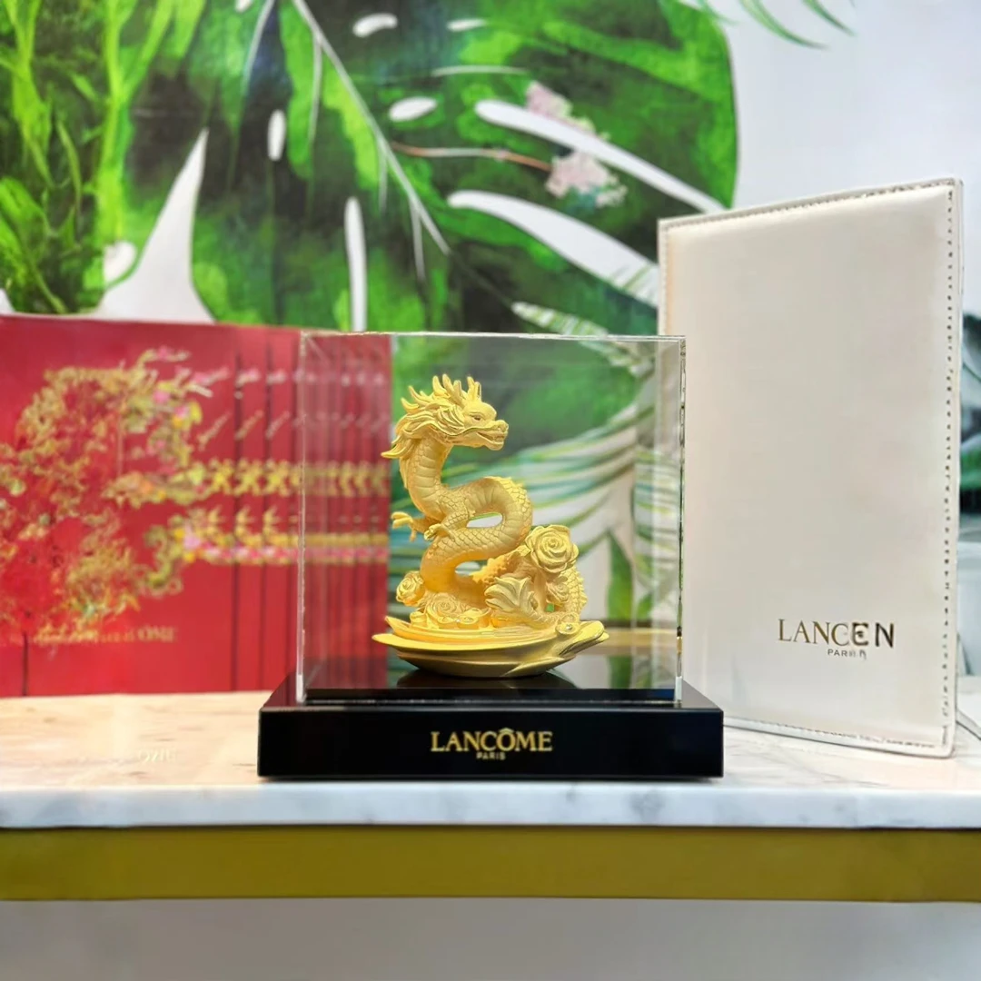 LANCOME/兰蔻限定龙年金龙摆件