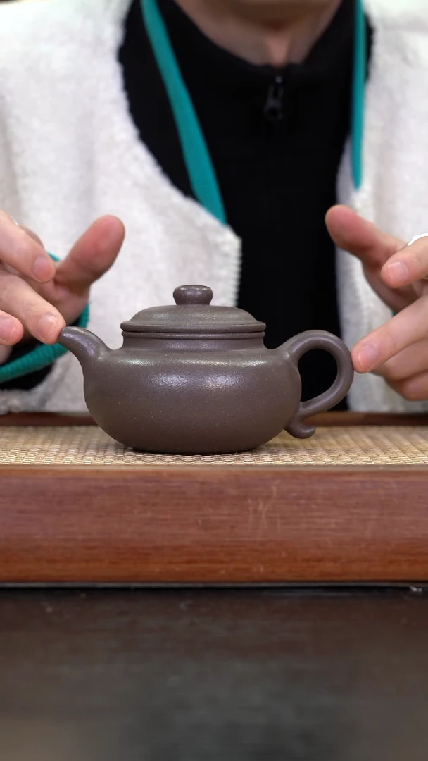 茶壶紫砂LZX    天青泥    仿古   240cc