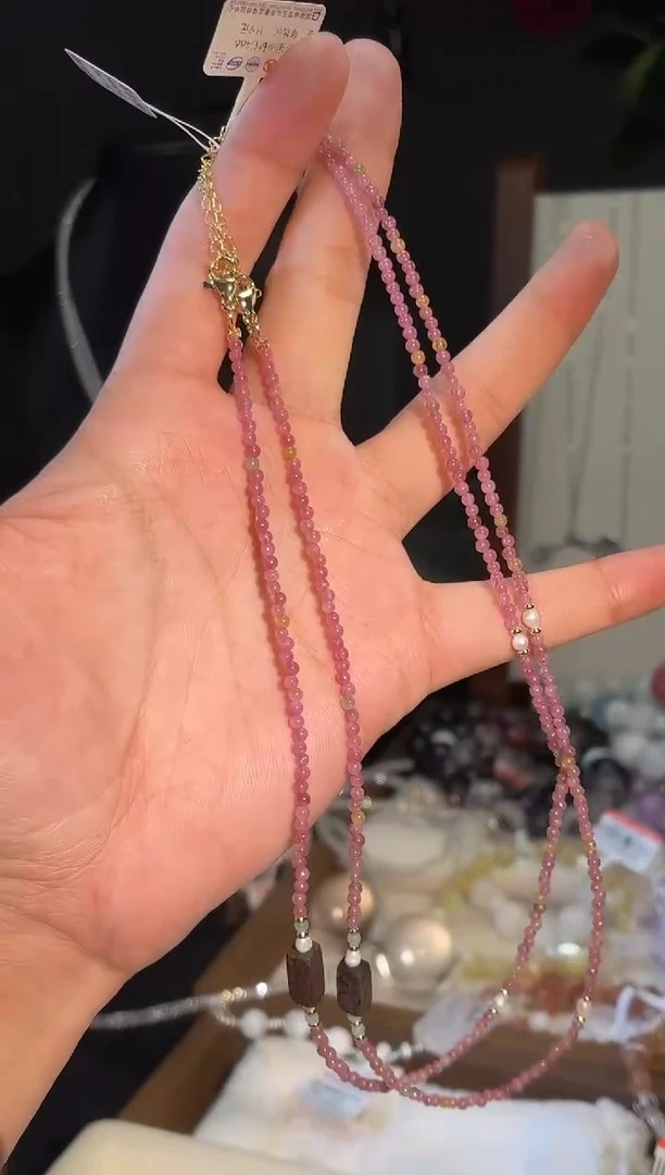 项链未镶嵌碧玺g466多样性发货一件