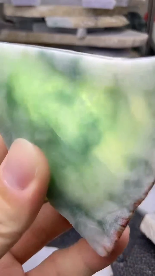 裸石翡翠天然A货翡翠板料