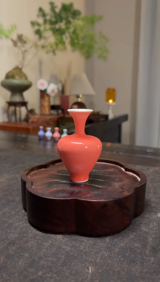 瓶陶瓷花瓶小花插花器（不含花）