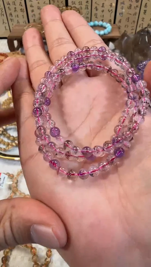 水晶摆件未镶嵌SJ-663超七多圈5m+