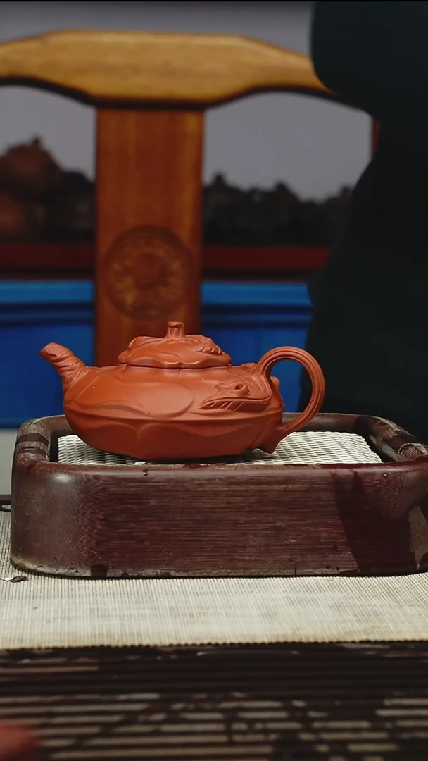 茶壶紫砂220CC