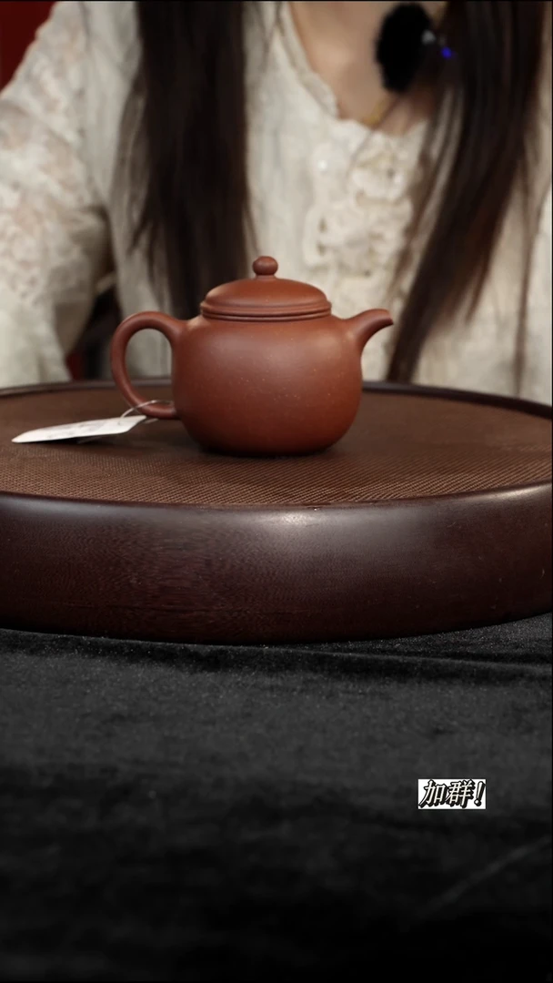 茶壶紫砂ZJ10940紫泥匏樽150c