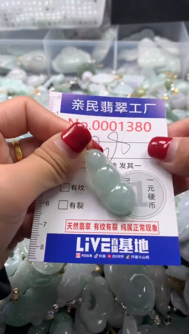 吊坠(不含链)未镶嵌翡翠1380