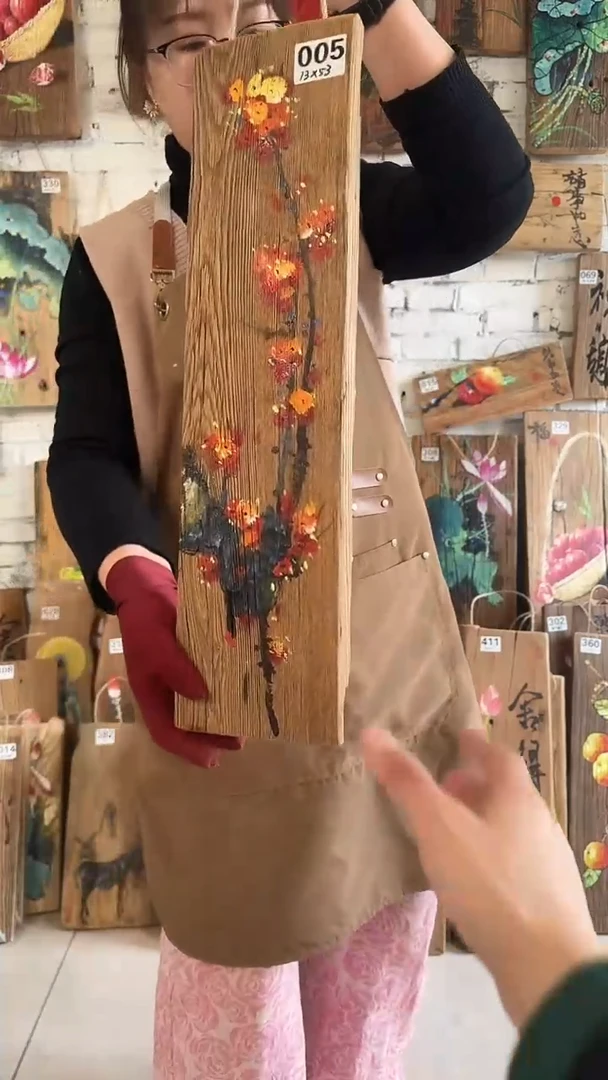 【闪购商品】桃核吊坠005号核桃门板画