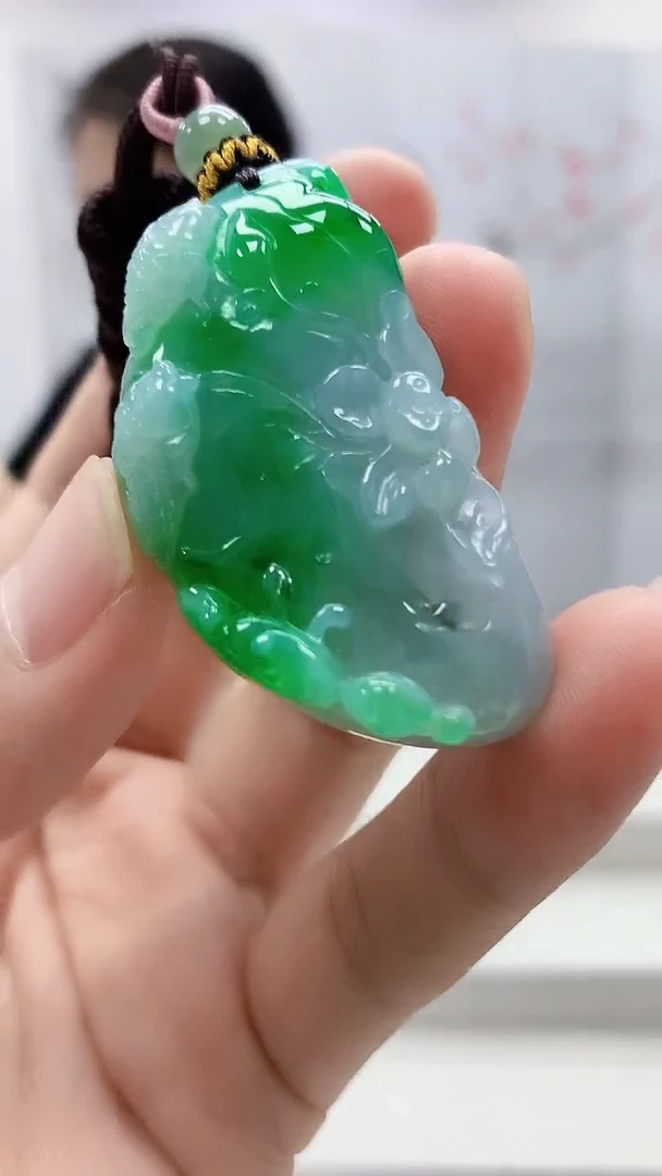 定制翡翠未镶嵌4902bb-毛货挂件112