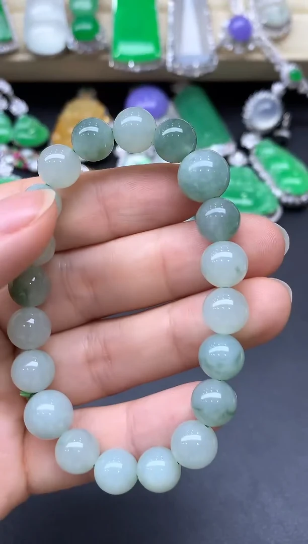 未镶嵌手链翡翠75-中国好珍宝