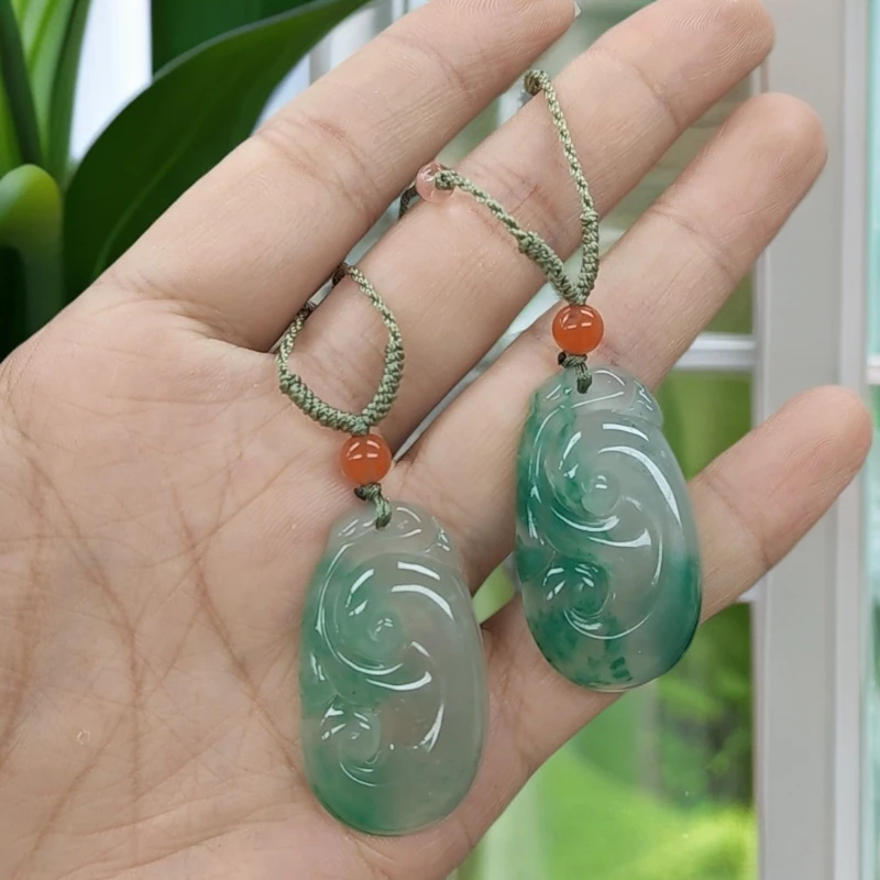 【假一赔三】保真精美山水飘花意境吊坠多样性发一