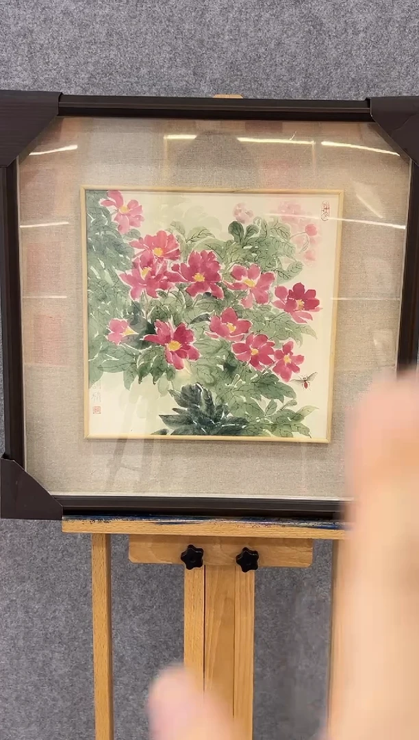 国画邹训精-1平尺-国画作品