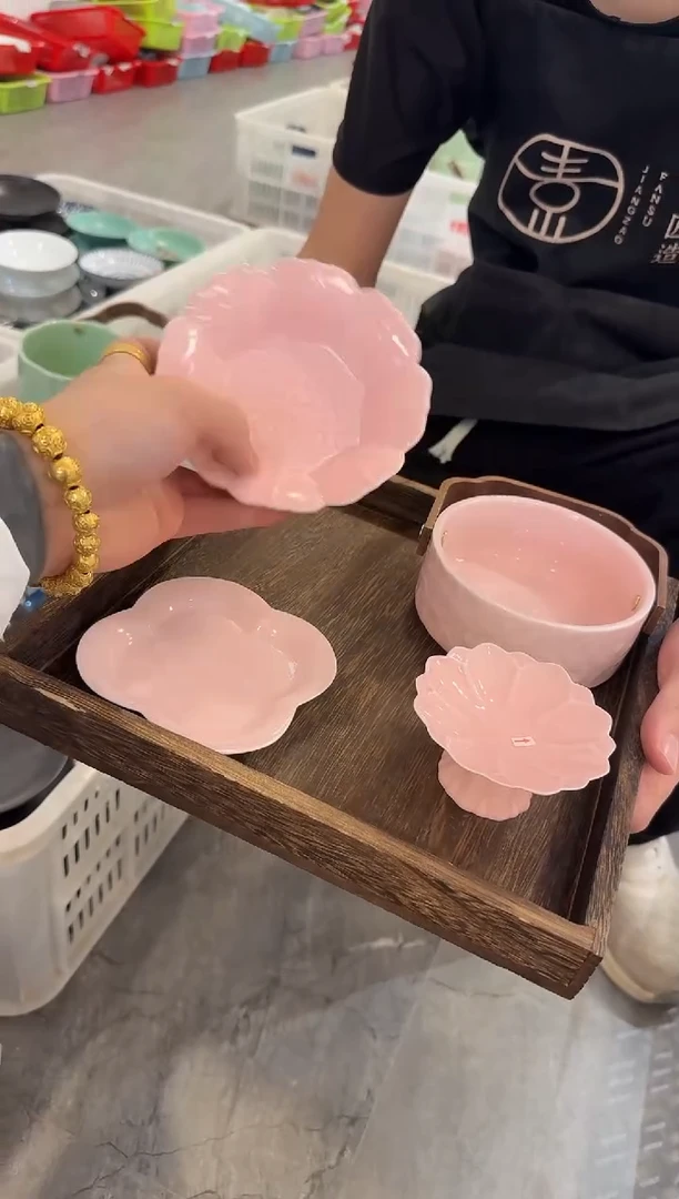 瓷片微瑕商品，介意勿拍②-盘