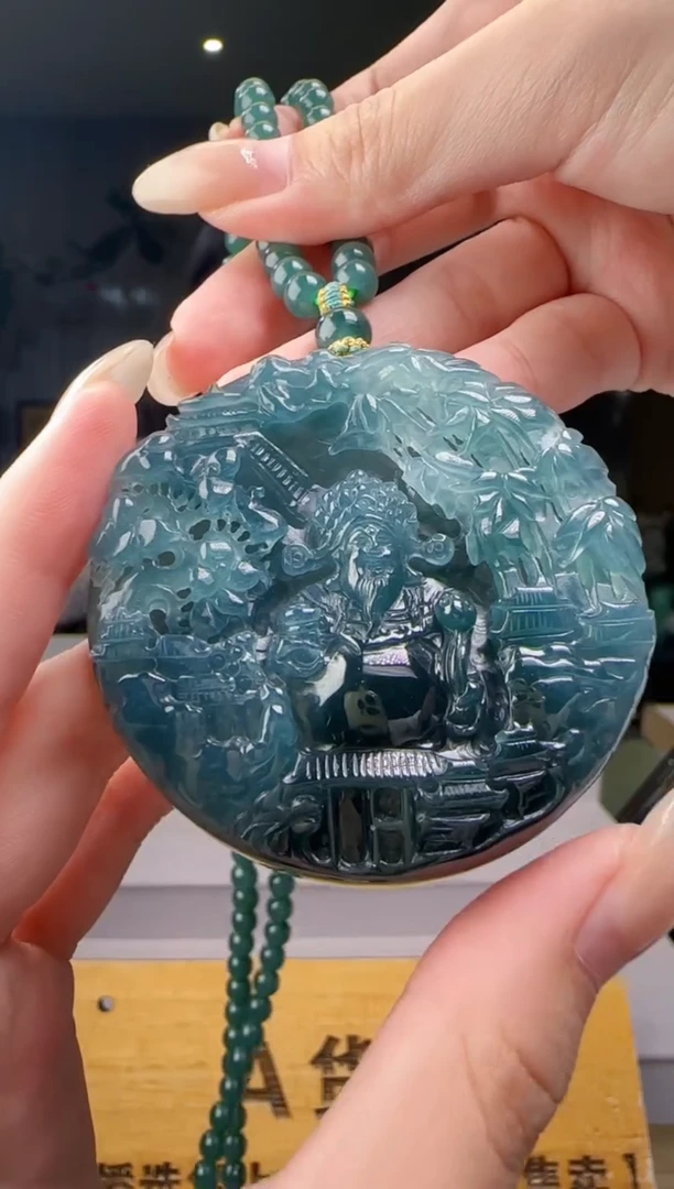 翡翠未镶嵌吊坠(赠链)CC@@960Q3J18152H