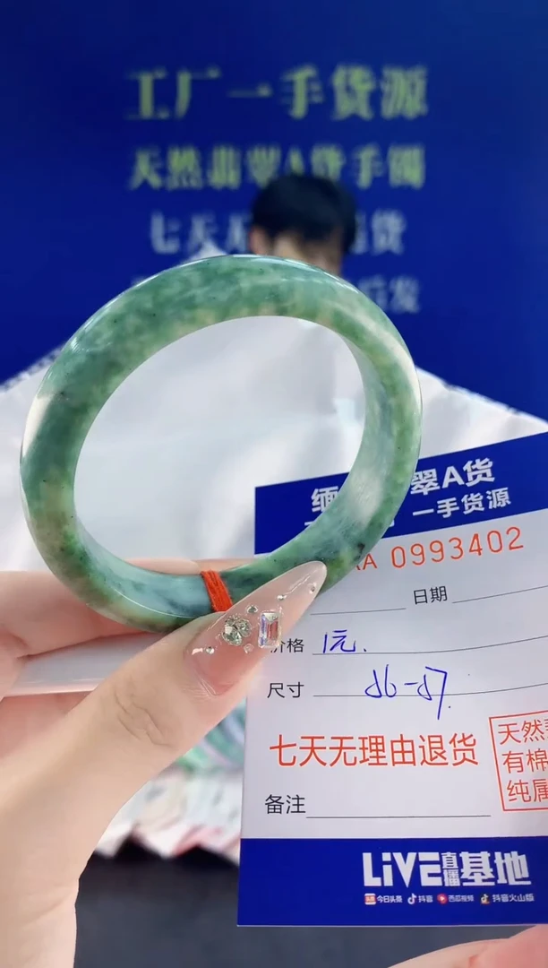 未镶嵌手镯翡翠02天然翡翠A货