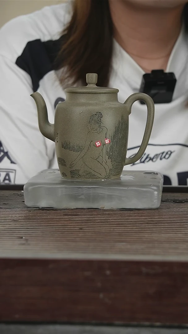 茶壶紫砂54号400CC